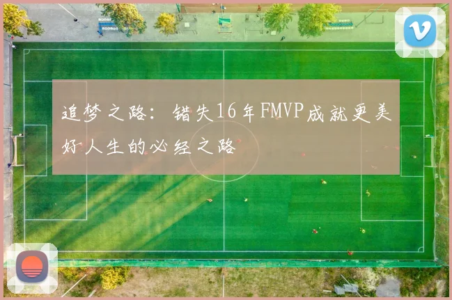 追梦之路：错失16年FMVP成就更美好人生的必经之路